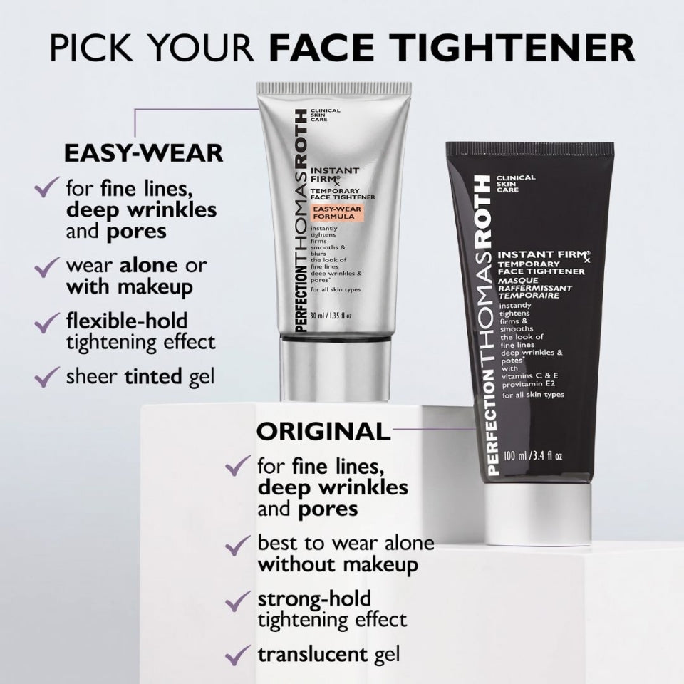Instant Firming Temporary Face Tightener Easy-Wear Formula