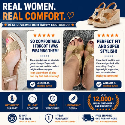 KATINIX™ Orthopedic Wedge Sandals