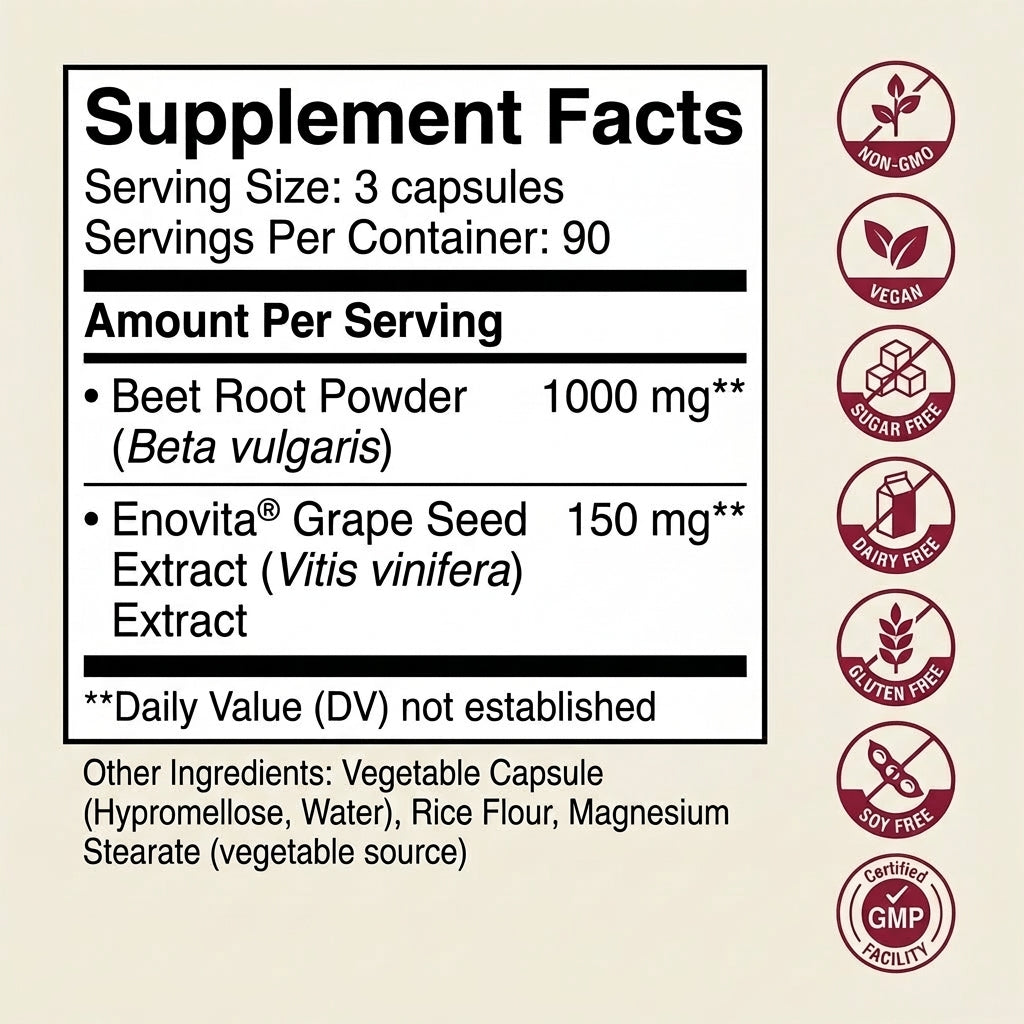 Nutrise Beetroot Circulation+ (3-in-1 Formula)