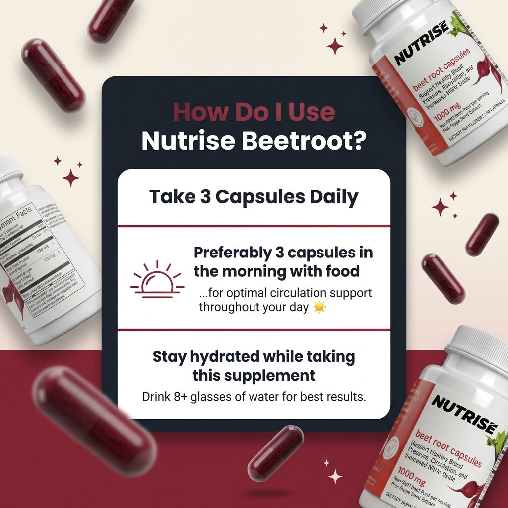 Nutrise Beetroot Circulation+ (3-in-1 Formula)
